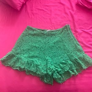 Lace shorts